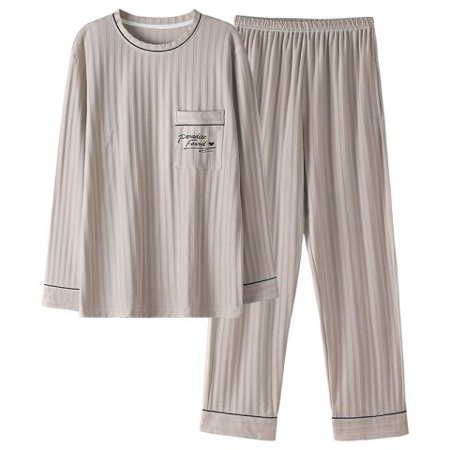 DanceeMangoo New Mens Cotton Pajama Set Young Men Long Sleeve Sleepwear Father Gift Style Soft Leisure Nightwear Male Autumn Home wear Cloth
DanceeMangoo New Mens Cotton Pajama Set Young Men Long Sleeve Sleepwear Father Gift Style Soft Leisure Nightwear Male Autumn Home wear Cloth