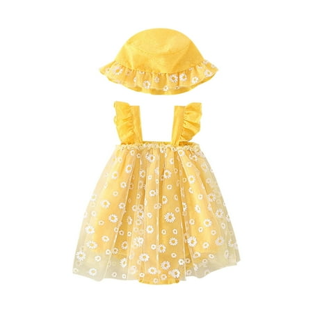 Girls Dresses Summer Toddler Fly Sleeve Sundress Prints Ruffles Princess Dance Floral Mesh Skirt Climbing Suit Climbing Suit Sun Dress
Girls Dresses Summer Toddler Fly Sleeve Sundress Prints Ruffles Princess Dance Floral Mesh Skirt Climbing Suit Climbing Suit Sun Dress