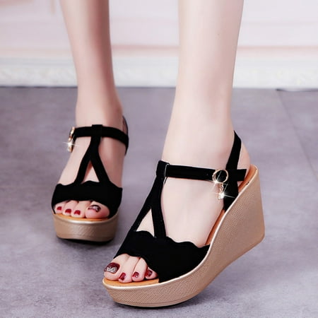 uikmnh Women Shoes Fashion Spring And Summer Women Sandals Rhinestone Peep Toe Platform Wedge High Heels Black 7
uikmnh Women Shoes Fashion Spring And Summer Women Sandals Rhinestone Peep Toe Platform Wedge High Heels Black 7