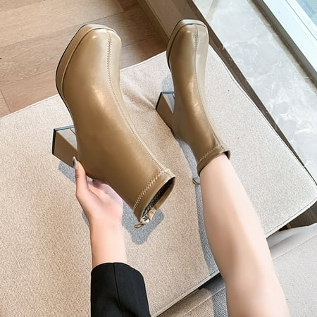 Cathalem Cowboy Boots Women Wide Calf Tall Fashion Women Artificial Leather Solid Color Autumn Women s Boots Wide Calf Wide Width Khaki 8
Cathalem Cowboy Boots Women Wide Calf Tall Fashion Women Artificial Leather Solid Color Autumn Women s Boots Wide Calf Wide Width Khaki 8
