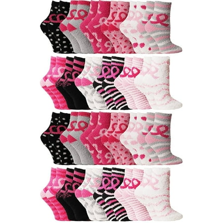 SOCKS NBULK 24 Pairs Warm And Cozy Fuzzy Socks Colorful Winter Socks (24 Pairs Pink Breast Cancer Awareness)
SOCKS NBULK 24 Pairs Warm And Cozy Fuzzy Socks Colorful Winter Socks (24 Pairs Pink Breast Cancer Awareness)