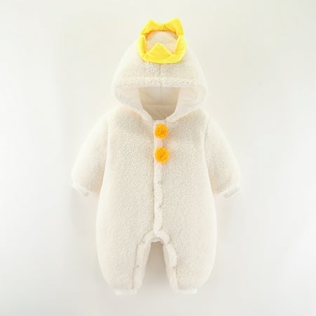 NIUREDLTD Boys Girls Long Sleeve Winter Hooded Cartoon Romper Coat Warm Jumpsuit
NIUREDLTD Boys Girls Long Sleeve Winter Hooded Cartoon Romper Coat Warm Jumpsuit