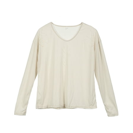 Women Spring Tops Solid Color Long Sleeve Cutouts V-Neck Long T-Shirt Loose Pullover Wild Fashion Top Shirt
Women Spring Tops Solid Color Long Sleeve Cutouts V-Neck Long T-Shirt Loose Pullover Wild Fashion Top Shirt