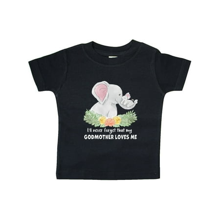 Inktastic I ll Never Forget That My Godmother Loves Me Cute Elephants Gift Baby Boy or Baby Girl T-Shirt
Inktastic I ll Never Forget That My Godmother Loves Me Cute Elephants Gift Baby Boy or Baby Girl T-Shirt