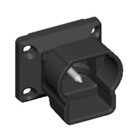 Key-Link Fencing & Railing 935015504-13 Swivel Horizontal Mounting Bracket Bronze - Pack of 4