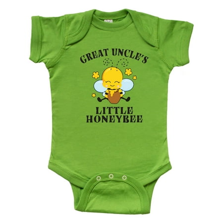 Inktastic Cute Bee Great Uncle s Little Honeybee with Stars Gift Baby Boy or Baby Girl Bodysuit
Inktastic Cute Bee Great Uncle s Little Honeybee with Stars Gift Baby Boy or Baby Girl Bodysuit