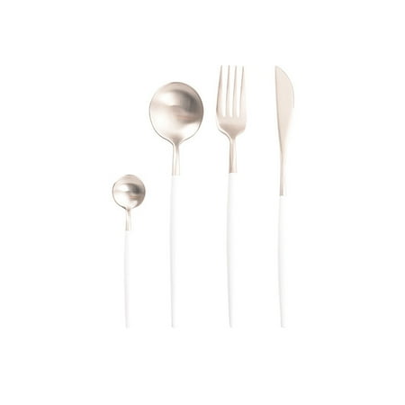 4pcs Kitchen Cutlery Set with Knife Spoons Forks Corrosion-resistant 304 Stainless Steel Cooking Utensil Set Tableware
4pcs Kitchen Cutlery Set with Knife Spoons Forks Corrosion-resistant 304 Stainless Steel Cooking Utensil Set Tableware