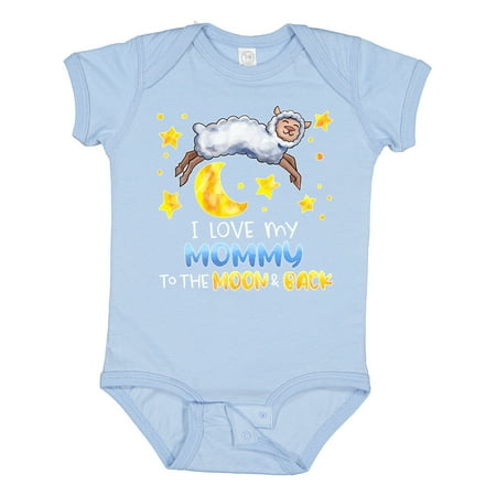 Inktastic I Love My Mommy to the Moon and Back Cute Sheep Gift Baby Boy or Baby Girl Bodysuit
Inktastic I Love My Mommy to the Moon and Back Cute Sheep Gift Baby Boy or Baby Girl Bodysuit