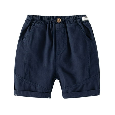 Pimfylm Baby Boys Pants Baby Single and Toddler Boys Stretch Skinny Chino Pants Navy 2-3 Years