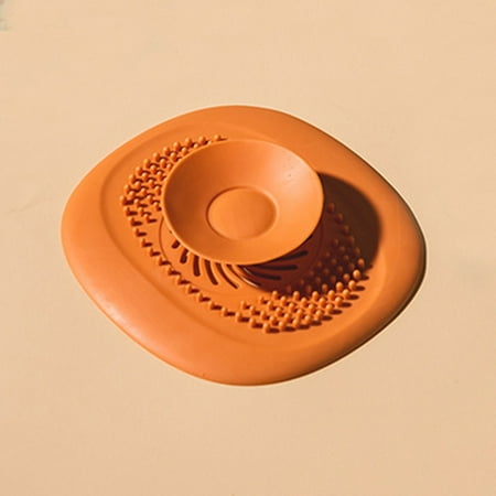 Journey Sink Strainer Silicone Anti-Clogging Leakproof Drain Stopper Kitchen Sink Hair Stopper Strainers Drain Plug(Orange)
Journey Sink Strainer Silicone Anti-Clogging Leakproof Drain Stopper Kitchen Sink Hair Stopper Strainers Drain Plug(Orange)
