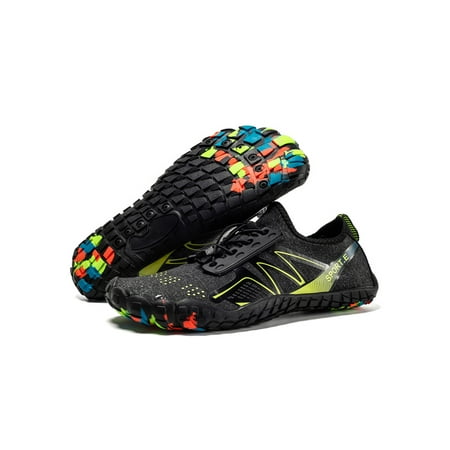 Harsuny Womens Mens Beach Shoe Quick Dry Water Shoes Breathable Aqua Socks Swim Climbing Comfort Sneakers Barefoot Flats Green Black 7
Harsuny Womens Mens Beach Shoe Quick Dry Water Shoes Breathable Aqua Socks Swim Climbing Comfort Sneakers Barefoot Flats Green Black 7