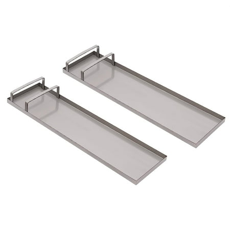 DENEST Concrete Stainless Steel Knee Boards 1 Pair Silver Built-in Toe Bracket for Cement & Concrete Finishing 30 x 8 Silver
DENEST Concrete Stainless Steel Knee Boards 1 Pair Silver Built-in Toe Bracket for Cement & Concrete Finishing 30 x 8 Silver