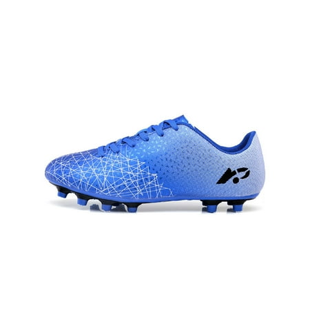 Sanviglor Boys Girls Football Shoes Firm Ground Athletic Shoe Sport Soccer Cleats Training Breathable Slip Resistant Trainers Lightweight Lace Up Blue Long Cleats 2.5Y
Sanviglor Boys Girls Football Shoes Firm Ground Athletic Shoe Sport Soccer Cleats Training Breathable Slip Resistant Trainers Lightweight Lace Up Blue Long Cleats 2.5Y