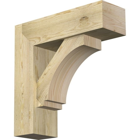 Ekena Millwork 8 W x 26 D x 26 H Imperial Block Rough Sawn Bracket w/ Offset Brace Douglas Fir
Ekena Millwork 8 W x 26 D x 26 H Imperial Block Rough Sawn Bracket w/ Offset Brace Douglas Fir