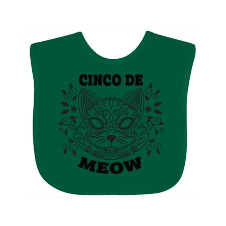 Inktastic Cinco De Meow with Cat Sugar Skull and Flowers Gift Baby Boy or Baby Girl Bib
Inktastic Cinco De Meow with Cat Sugar Skull and Flowers Gift Baby Boy or Baby Girl Bib