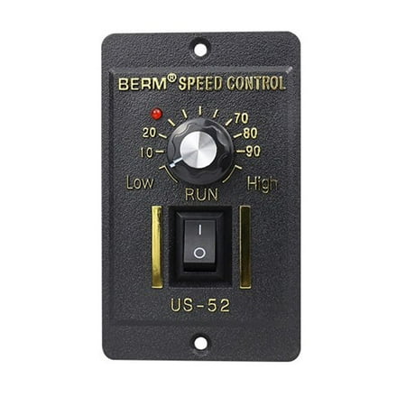 BAMILL Motor Speed Controller AC 220V Pinpoint Regulator Controller Forward & Backward
BAMILL Motor Speed Controller AC 220V Pinpoint Regulator Controller Forward & Backward