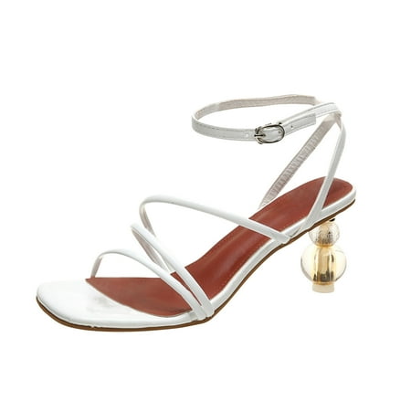 Womens Sexy Square Toe Buckle Open Toe Crystal Shaped High Heel Sandals Summer Open Toe Slide Sandals Comfortable Flats Flip-Flops Sandal Casual Platforms Wedge Sandals Heeled Sandals A43182
Womens Sexy Square Toe Buckle Open Toe Crystal Shaped High Heel Sandals Summer Open Toe Slide Sandals Comfortable Flats Flip-Flops Sandal Casual Platforms Wedge Sandals Heeled Sandals A43182