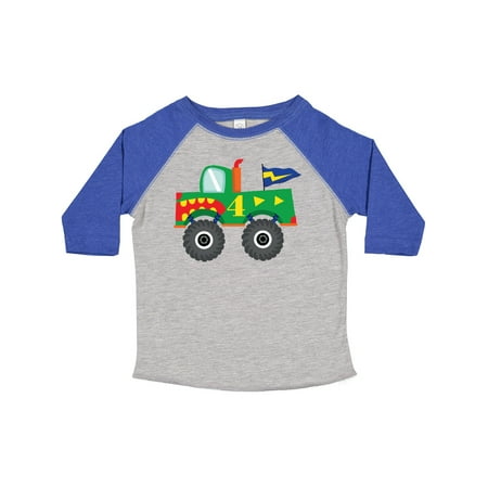 Inktastic 4th Birthday Monster Truck Gift Toddler Boy Girl T-Shirt
Inktastic 4th Birthday Monster Truck Gift Toddler Boy Girl T-Shirt