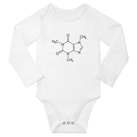 Coffee Chemistry Chemical Compound Lover Science Cute Baby Long Sleeve Clothes Bodysuit Boy Girl Unisex (White 6M)
Coffee Chemistry Chemical Compound Lover Science Cute Baby Long Sleeve Clothes Bodysuit Boy Girl Unisex (White 6M)