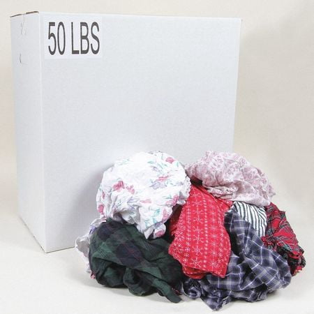 Cloth Rag,60 Cotton/40 Polyester,Varies G303050PC