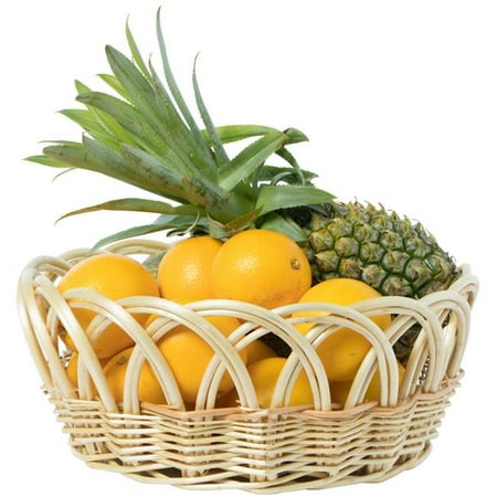 Vintiquewise QI003819.M 13.75 x 5.75 in. Decorative Round Fruit Bowl Bread Basket Serving Tray Beige - Medium
Vintiquewise QI003819.M 13.75 x 5.75 in. Decorative Round Fruit Bowl Bread Basket Serving Tray Beige - Medium
