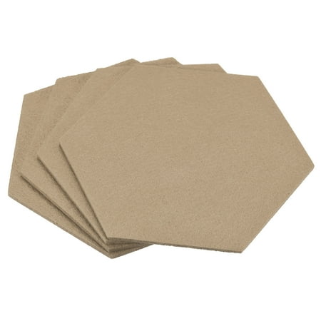 Uxcell Felt Coasters Hexagonal Absorbent Pad Coaster for Drink Cup Pot Bowl Vase Beige 4 Pack
Uxcell Felt Coasters Hexagonal Absorbent Pad Coaster for Drink Cup Pot Bowl Vase Beige 4 Pack