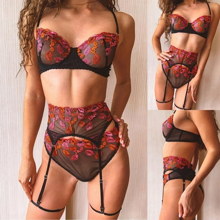 ãTOTOãIntimates For Women Bra Embroidery Thong Sleepwear Underwear Lingerie Flower Lace
ãTOTOãIntimates For Women Bra Embroidery Thong Sleepwear Underwear Lingerie Flower Lace