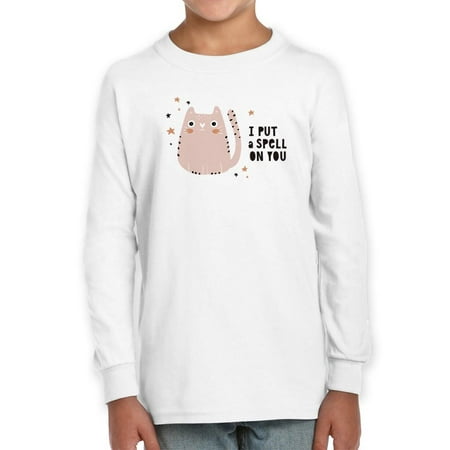 Funny Cute Kitten Spell Long Sleeve Toddler -Image by Shutterstock 4 Toddler