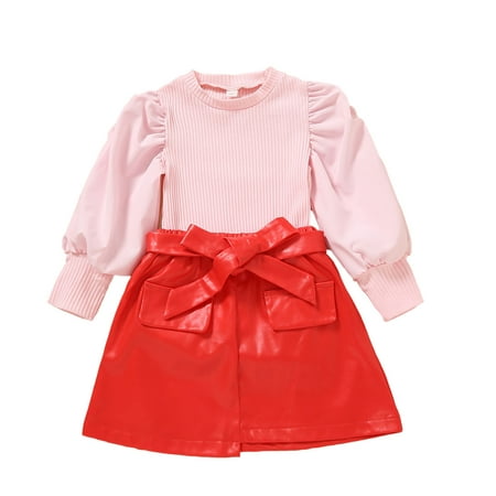 Honeeladyy Winter Coats Newborn Baby Toddler Girls Suit Mid-high Collar Slim Long-sleeved Bottoming Shirt And Pleated Solid Color Skirt Two-piece Pink Clearance under 10$
Honeeladyy Winter Coats Newborn Baby Toddler Girls Suit Mid-high Collar Slim Long-sleeved Bottoming Shirt And Pleated Solid Color Skirt Two-piece Pink Clearance under 10$