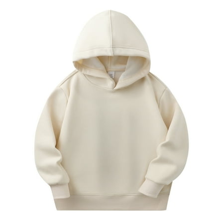 GYRATEDREAM Unisex Boys Girls Winter Fleece Hoodie Sweatshirt Kid s Long Sleeve Pullover Shirts Hooded Tops Fall Outwear for 4-5Y Beige
GYRATEDREAM Unisex Boys Girls Winter Fleece Hoodie Sweatshirt Kid s Long Sleeve Pullover Shirts Hooded Tops Fall Outwear for 4-5Y Beige