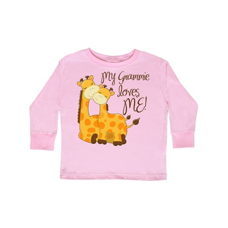 Inktastic My Grammie loves me! Gift Toddler Boy or Toddler Girl Long Sleeve T-Shirt
Inktastic My Grammie loves me! Gift Toddler Boy or Toddler Girl Long Sleeve T-Shirt