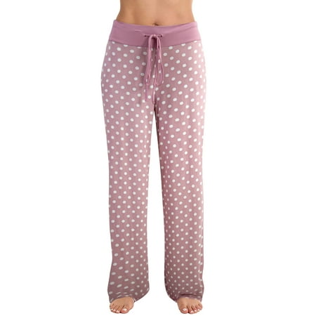 Doublju Women s High Waist Casual Drawstring Wide Leg Pajama Pants