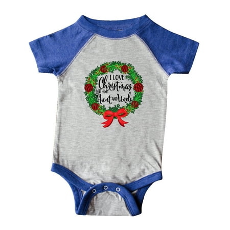 Inktastic I Love Christmas with My Aunt and Uncle Wreath Gift Baby Boy or Baby Girl Bodysuit
Inktastic I Love Christmas with My Aunt and Uncle Wreath Gift Baby Boy or Baby Girl Bodysuit