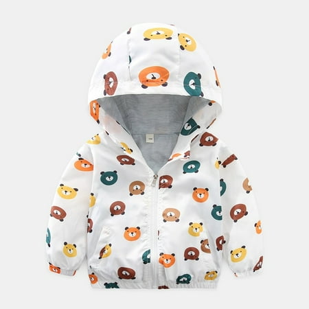 Kids Baby Boy Bear Hooded Zip Jackets Windbreaker Cartoon Casual Outerwear For Toddler 1-6T
Kids Baby Boy Bear Hooded Zip Jackets Windbreaker Cartoon Casual Outerwear For Toddler 1-6T