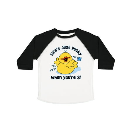 Inktastic Life s Ducky 3rd Birthday Gift Toddler Boy or Toddler Girl T-Shirt
Inktastic Life s Ducky 3rd Birthday Gift Toddler Boy or Toddler Girl T-Shirt