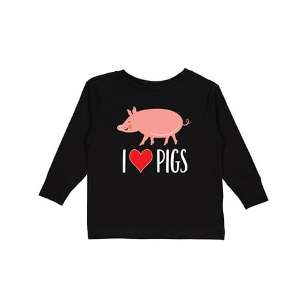 Inktastic I Love Pigs Funny Farm Animal Boys or Girls Long Sleeve Toddler T-Shirt
Inktastic I Love Pigs Funny Farm Animal Boys or Girls Long Sleeve Toddler T-Shirt