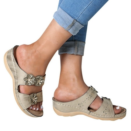 Tangnade Casual Shoes Sandals For Women Flats Open Toe Thick Bottom Comfortable Shoes Wedges Slippers
Tangnade Casual Shoes Sandals For Women Flats Open Toe Thick Bottom Comfortable Shoes Wedges Slippers