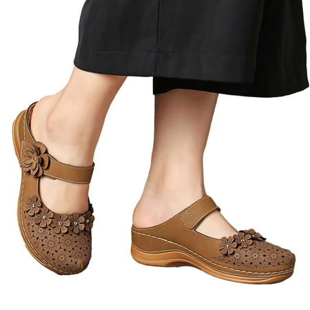 Closed Toe Sandals for Women Casual Summer 2023 Hollow Out Vintage Beach Wedge Leather Sandal Gladiator Outdoor Orthopedic Shoe
Closed Toe Sandals for Women Casual Summer 2023 Hollow Out Vintage Beach Wedge Leather Sandal Gladiator Outdoor Orthopedic Shoe