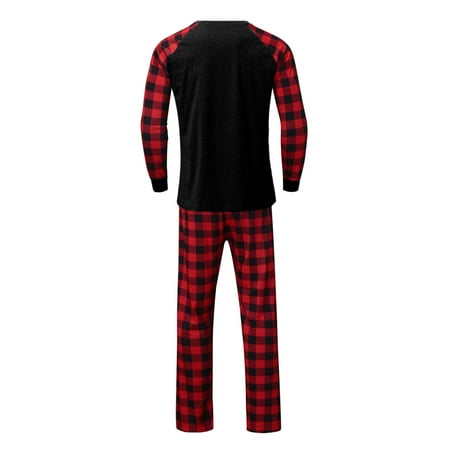 Tangnade home pajamas Christmas Deer Print Top And Pants Clothes Set Xmas Family Matching Pajamas Men Clothes Black S
Tangnade home pajamas Christmas Deer Print Top And Pants Clothes Set Xmas Family Matching Pajamas Men Clothes Black S