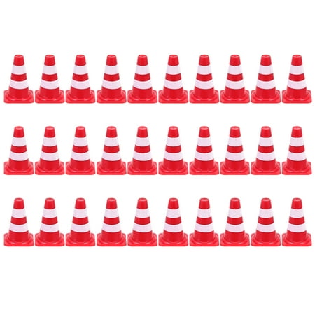 30pcs Kids Delicate Road Cones Kindergarten Teaching Aids Traffic Sign Toys