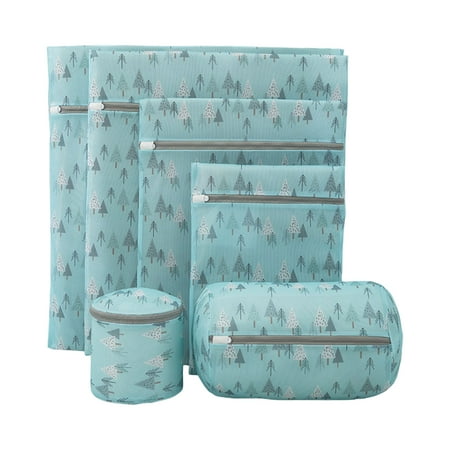 LIHUA 6Pcs Laundry Bag with Zipper Thick Fine Mesh Patterns Printing Foldable Cleaning Polyester Underwear Bra Clothing Washing Bag for
LIHUA 6Pcs Laundry Bag with Zipper Thick Fine Mesh Patterns Printing Foldable Cleaning Polyester Underwear Bra Clothing Washing Bag for