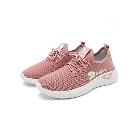 Daeful Womens Athletic Shoes Lace Up Trainers Sport Sneakers Gym Slip Resistant Breathable Casual Walking Shoe Pink 7
Daeful Womens Athletic Shoes Lace Up Trainers Sport Sneakers Gym Slip Resistant Breathable Casual Walking Shoe Pink 7