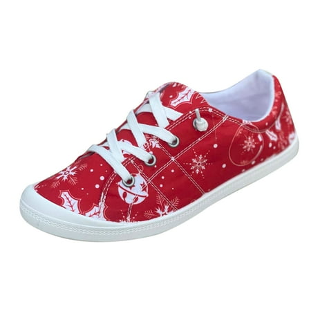 Youmylove Female Trendy Shoes Fashion Autumn Winter Round Toe Flat Bottom Non-Slip Comfortable Lace Up Christmas Print Cozy Comfy Footwear
Youmylove Female Trendy Shoes Fashion Autumn Winter Round Toe Flat Bottom Non-Slip Comfortable Lace Up Christmas Print Cozy Comfy Footwear