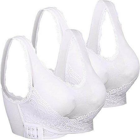 Muxika 2 Pcs Women s Plus Size Push Up Bras Side Closure Full Coverage Wireless Bras for Women Wire Free Shaping Everyday Bra with Wide Straps
Muxika 2 Pcs Women s Plus Size Push Up Bras Side Closure Full Coverage Wireless Bras for Women Wire Free Shaping Everyday Bra with Wide Straps