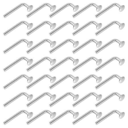 100Pcs Universal Pallet Rack Drop Pin Round Head Pallet Rack Safety Bolts Strong Universal Pallet Rack Safety Pin for Warehouse Home or DIY Pallet Racks & Shelving Units
100Pcs Universal Pallet Rack Drop Pin Round Head Pallet Rack Safety Bolts Strong Universal Pallet Rack Safety Pin for Warehouse Home or DIY Pallet Racks & Shelving Units