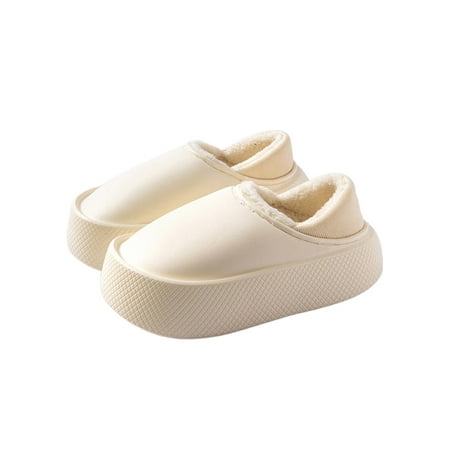 Crocowalk Womens Fuzzy Slipper Slip On Warm Shoes Fluffy Plush Slippers Lightweight Platform Home Shoe Unisex Comfort Cozy White Warm Shoes 8.5-9
Crocowalk Womens Fuzzy Slipper Slip On Warm Shoes Fluffy Plush Slippers Lightweight Platform Home Shoe Unisex Comfort Cozy White Warm Shoes 8.5-9