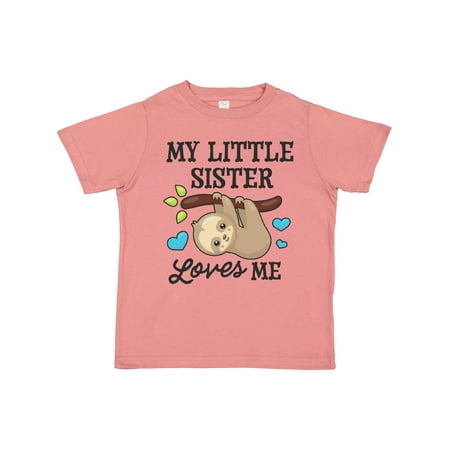 Inktastic My Little Sister Loves Me with Sloth and Hearts Gift Toddler Boy or Toddler Girl T-Shirt
Inktastic My Little Sister Loves Me with Sloth and Hearts Gift Toddler Boy or Toddler Girl T-Shirt