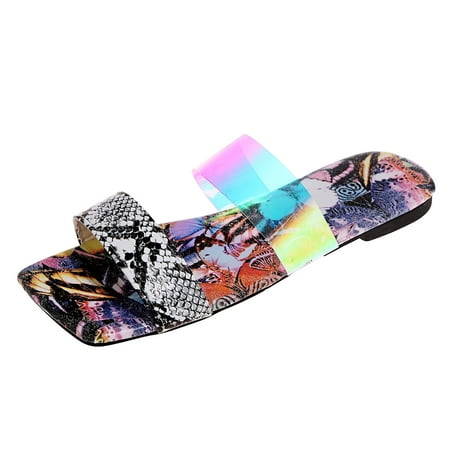 Youmylove Women Fashion Casual Printed Snakeskin Flat Slippers Beach Sandals Slide Shoes Daily Walk Footwear
Youmylove Women Fashion Casual Printed Snakeskin Flat Slippers Beach Sandals Slide Shoes Daily Walk Footwear
