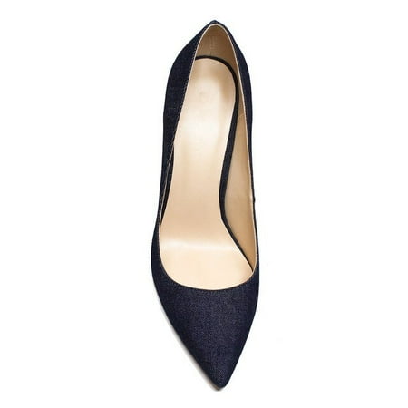 YCNYCHCHY Spring Pointed Toe Denim 12cm Thin High Heels Lady Pumps Slip On Sexy Hot Woman Party Classics Office Shoes Big Size Women
YCNYCHCHY Spring Pointed Toe Denim 12cm Thin High Heels Lady Pumps Slip On Sexy Hot Woman Party Classics Office Shoes Big Size Women