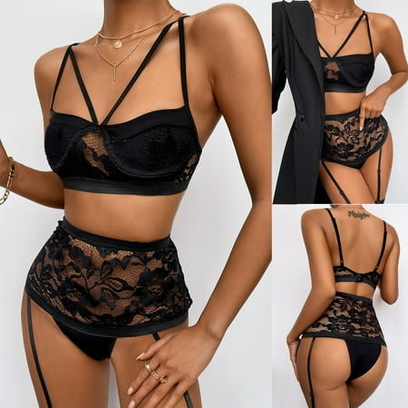 Oalirro Sexy Underwear for Women Clearance Women Lingerie Corset Lace Free Wire Racy Muslin Sleepwear Underwear Tops+Briefs
Oalirro Sexy Underwear for Women Clearance Women Lingerie Corset Lace Free Wire Racy Muslin Sleepwear Underwear Tops+Briefs